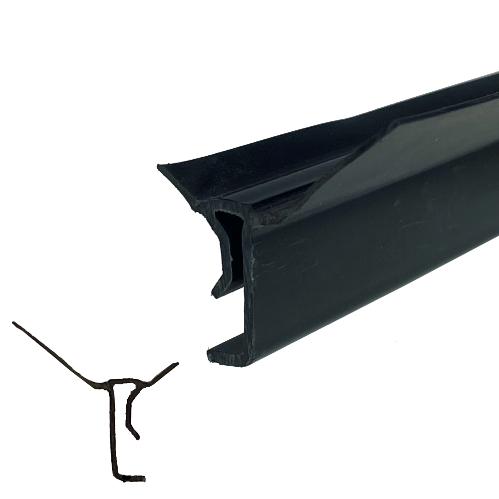 Condoor zijrubber L = 6000 mm