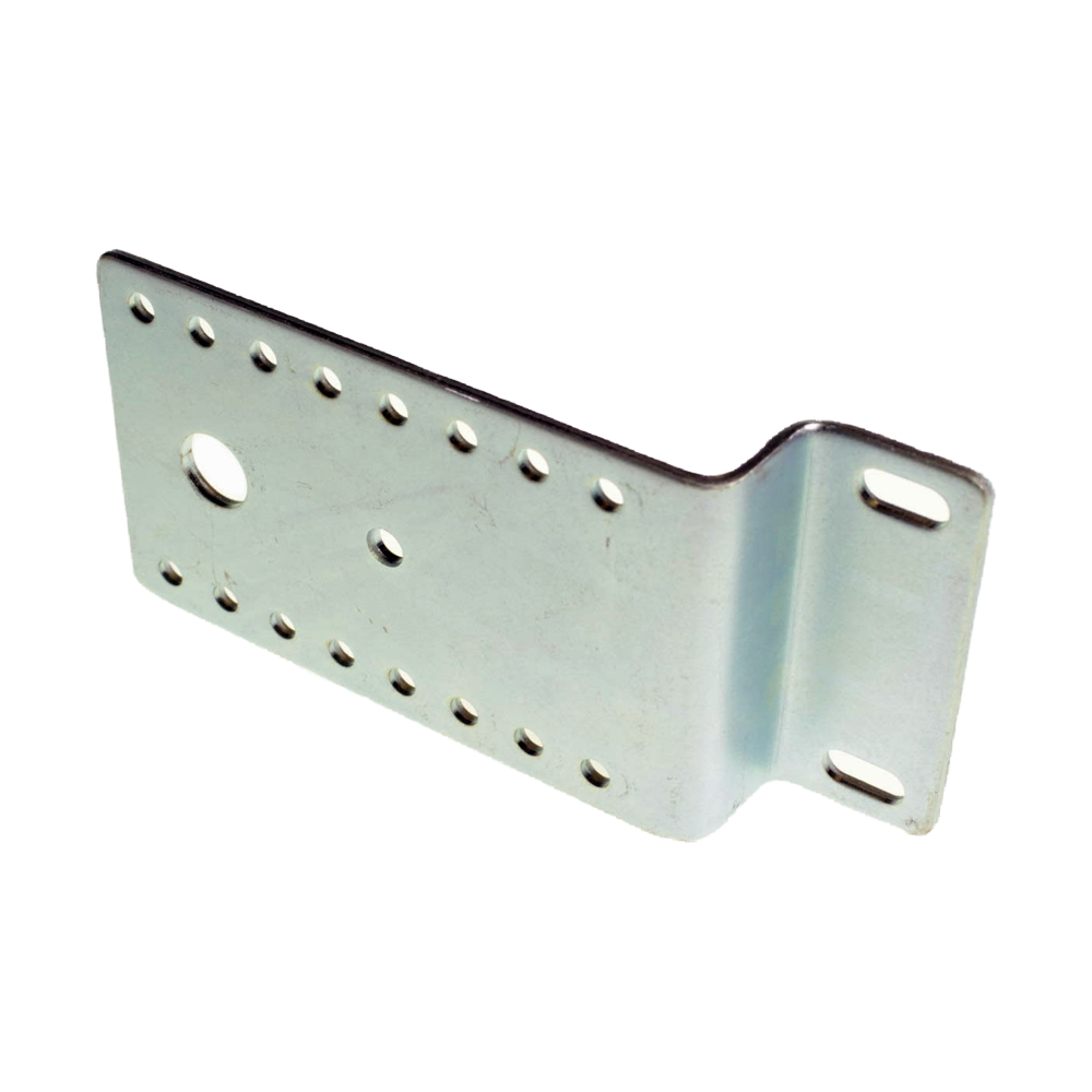 Montageplaat veerbuffer in rails