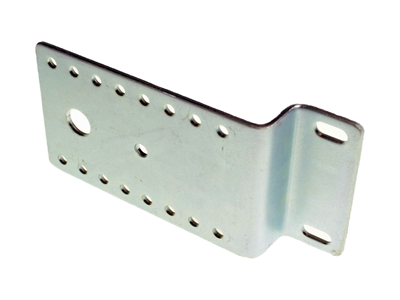 Montageplaat veerbuffer in rails